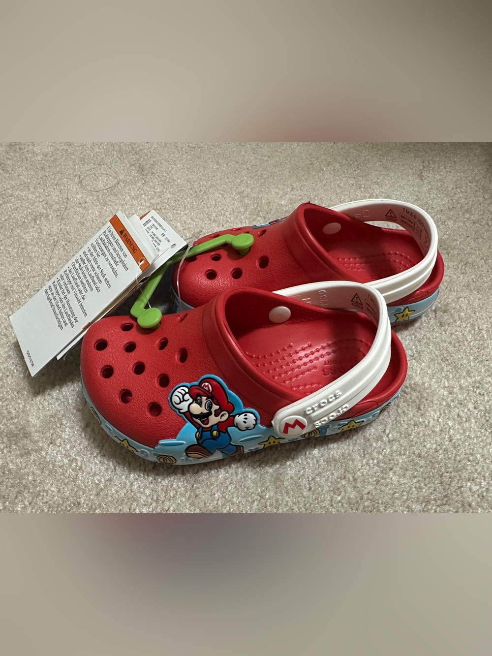 Super Mario Light Up Crocs